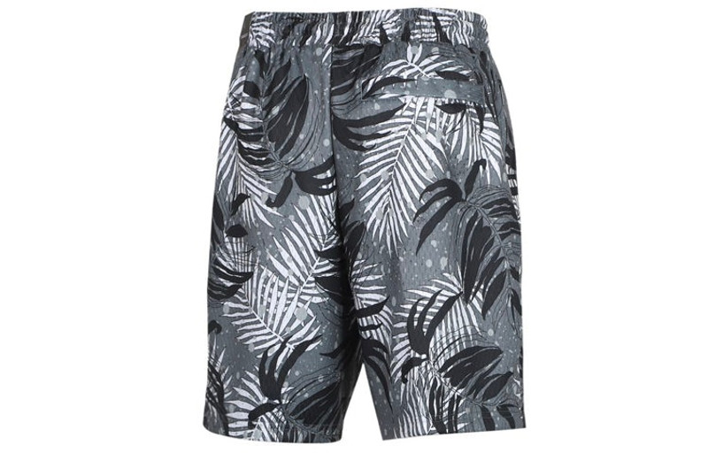 Jordan Air Jordan Jumpman Brown Printing Knit Shorts Black CK5635-010 outlook