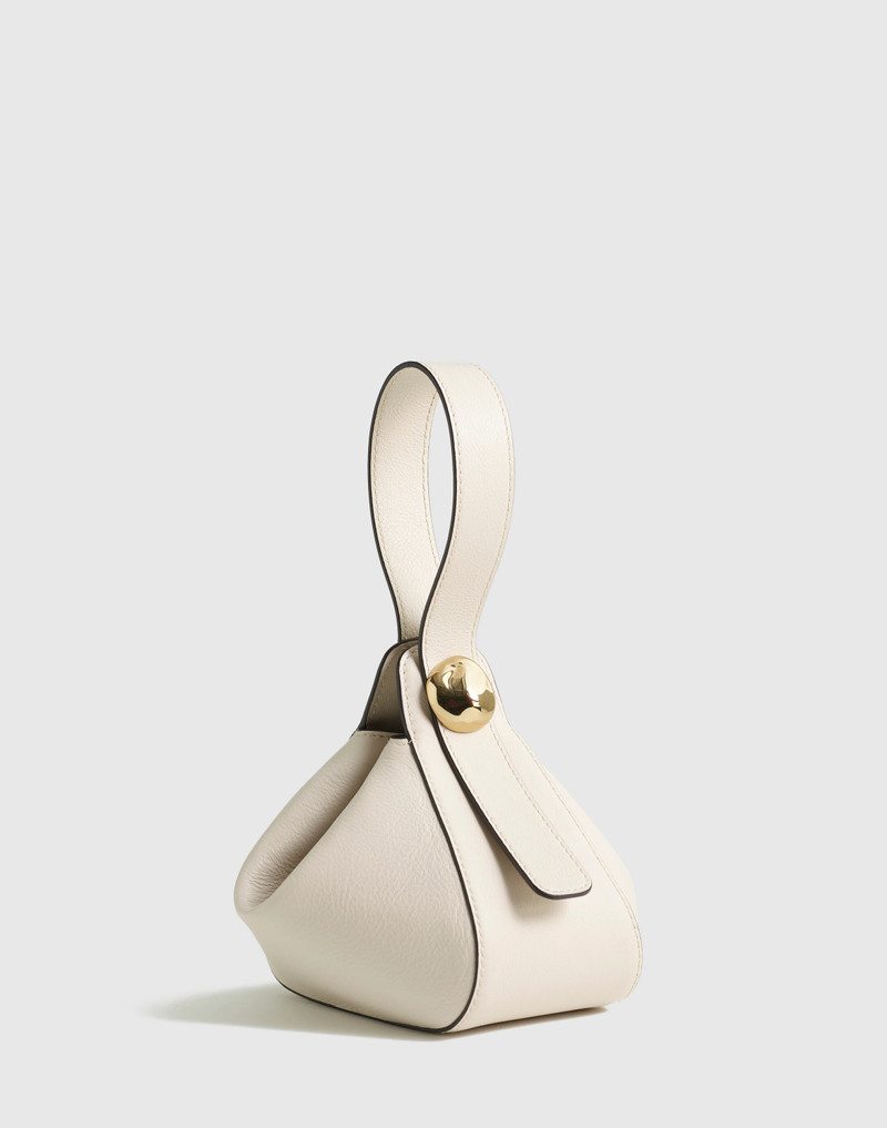 The Sculpted Metal Wristlet Bag 1