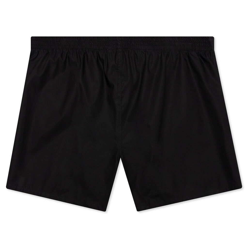 RAF SIMONS PATCHED BOXER SHORTS - BLACK - 2