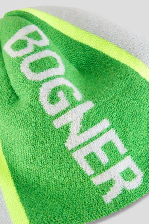 Ricko cap in Green/Off-white - 3