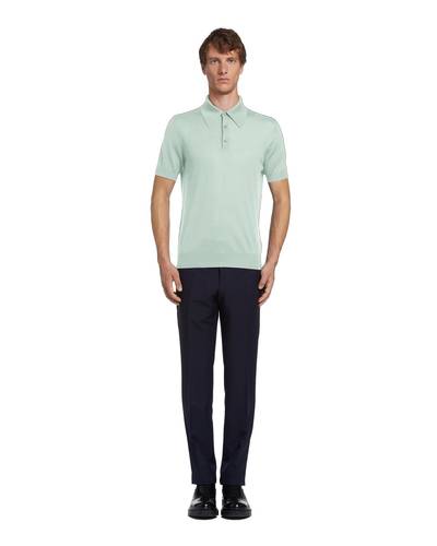 Prada Cashmere Polo Shirt outlook