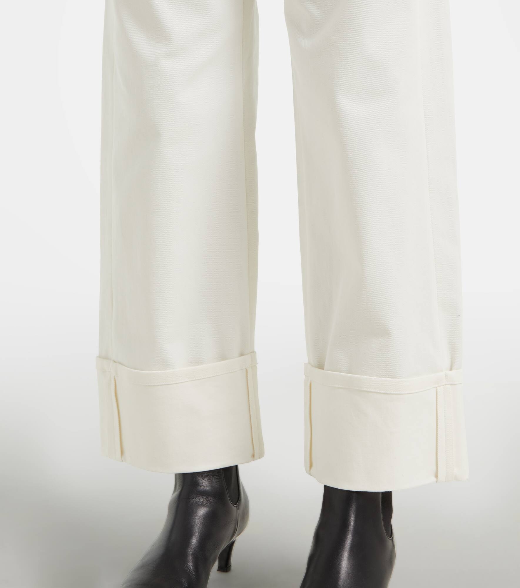 Cervia cropped mid-rise wide-leg jeans - 5