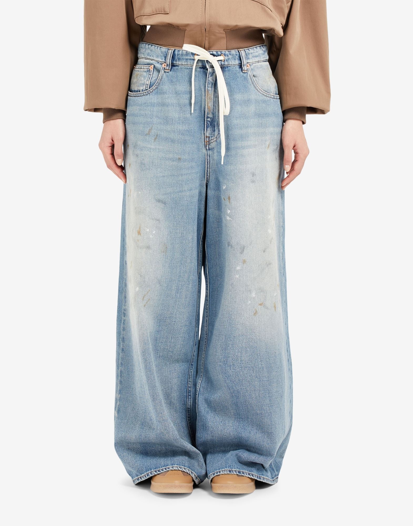 Drawstring jeans - 5
