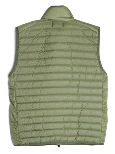 Stone Island Compass-motif quilted gilet outlook