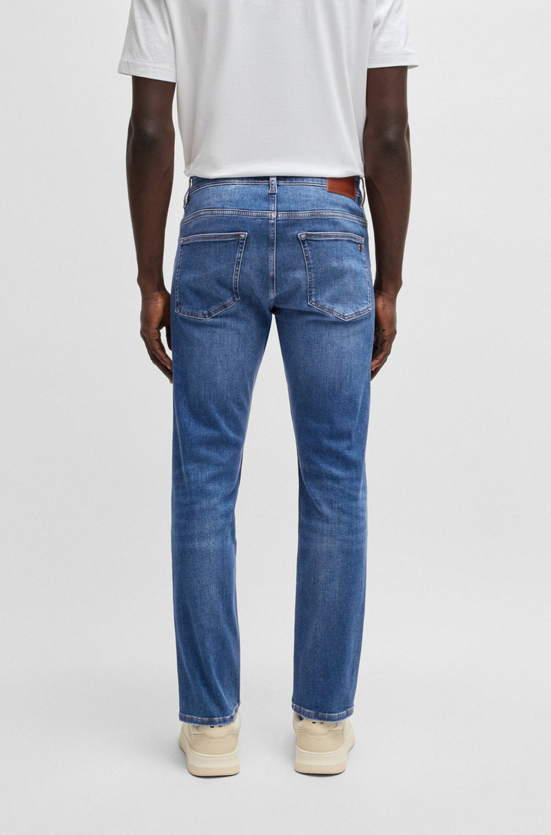 DELAWARE SLIM-FIT JEANS IN BLUE SOFT-MOTION DENIM 4