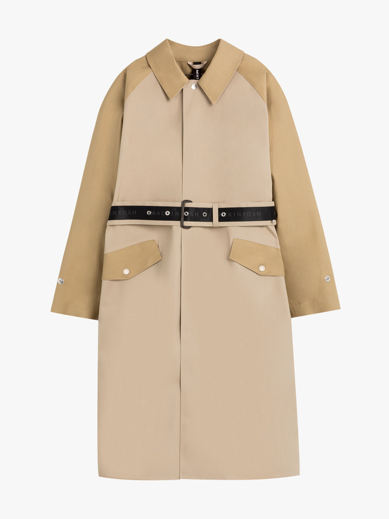 OBAN FAWN BONDED COTTON PARKA 1