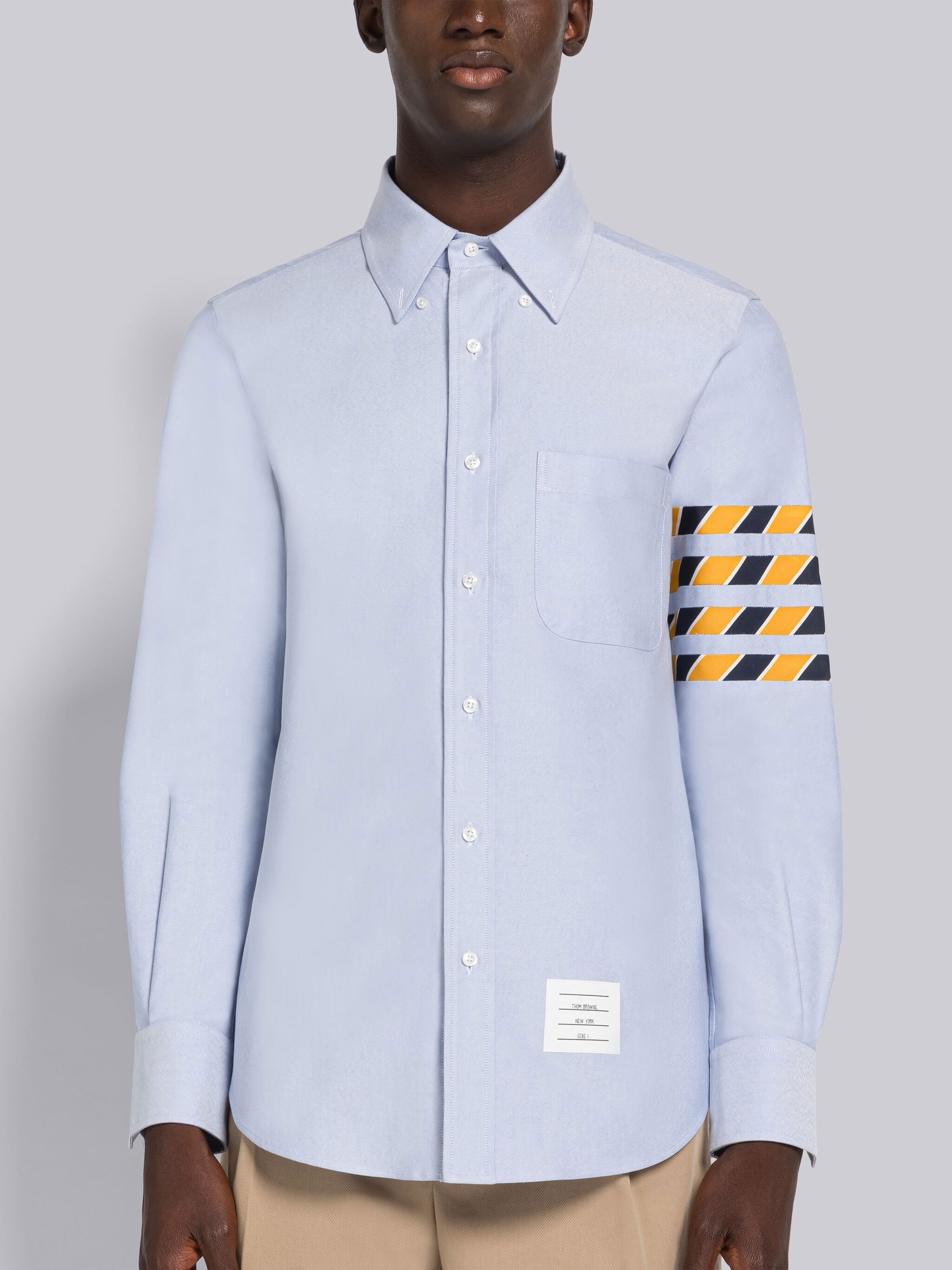 OXFORD SEAMED 4-BAR STRAIGHT FIT SHIRT - 3