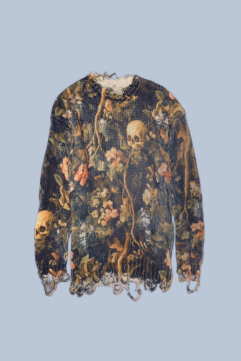 PRINTED BOYFRIEND SWEATER 3
