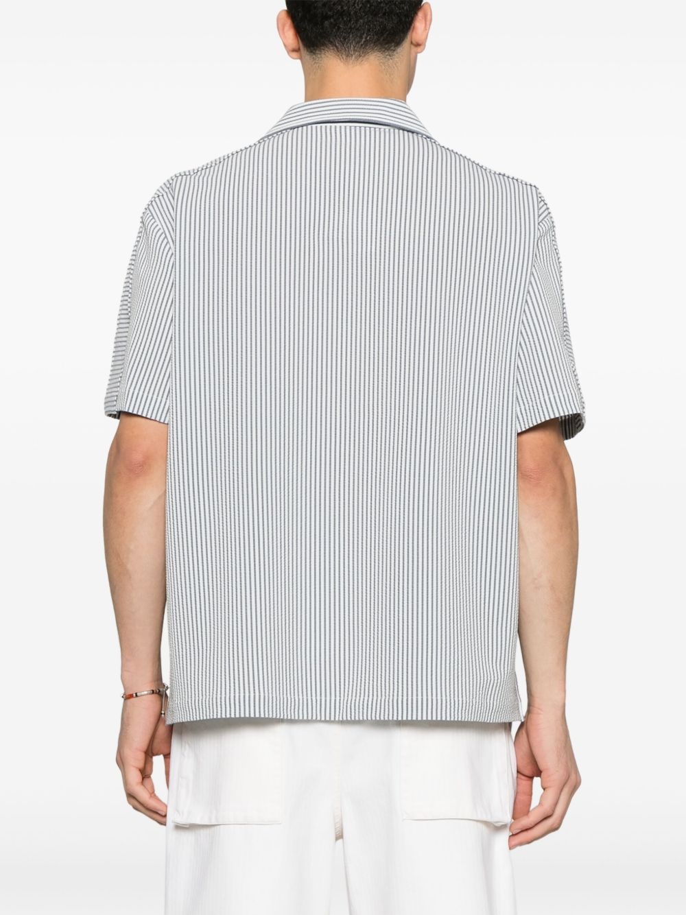 striped T-shirt - 4