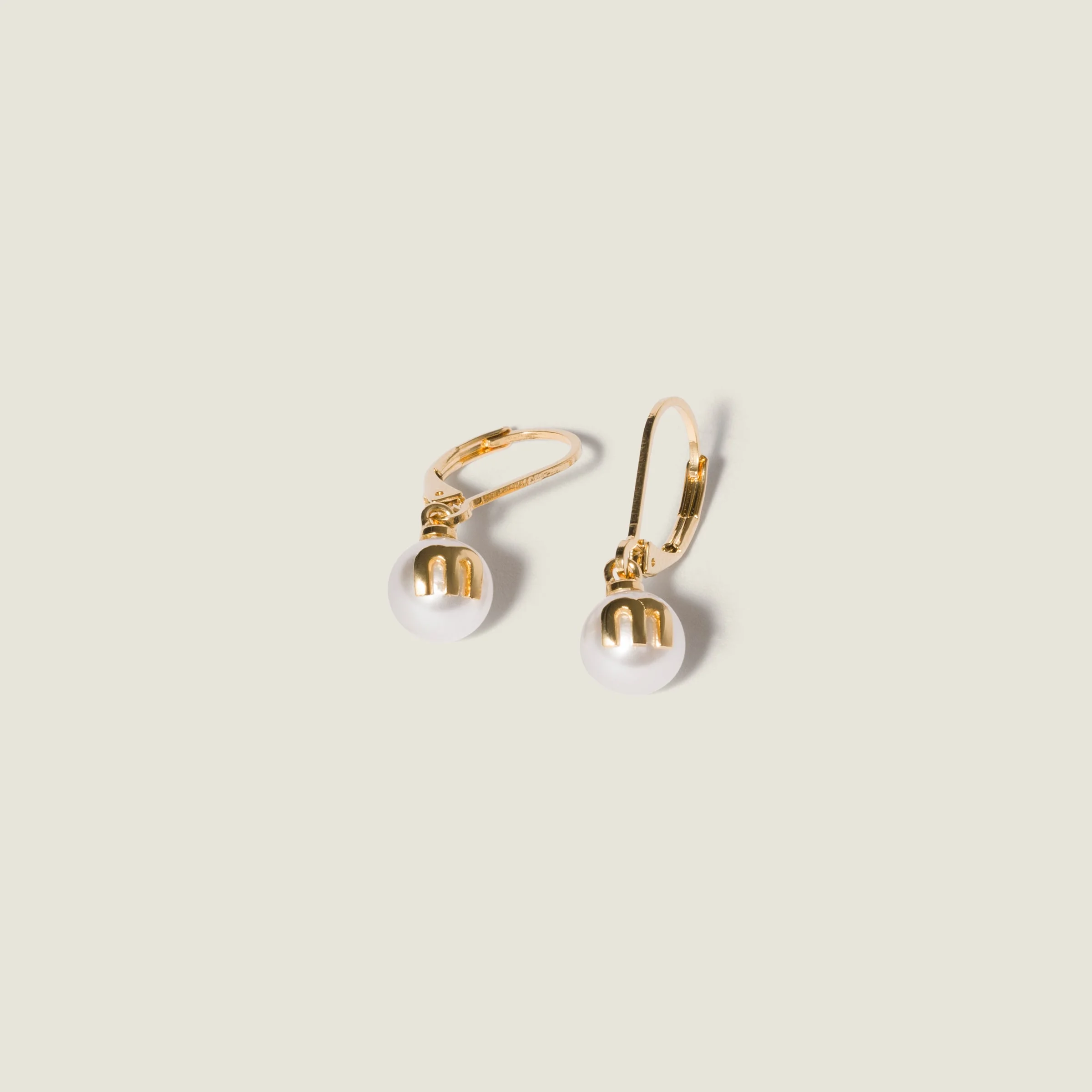Metal earrings - 1