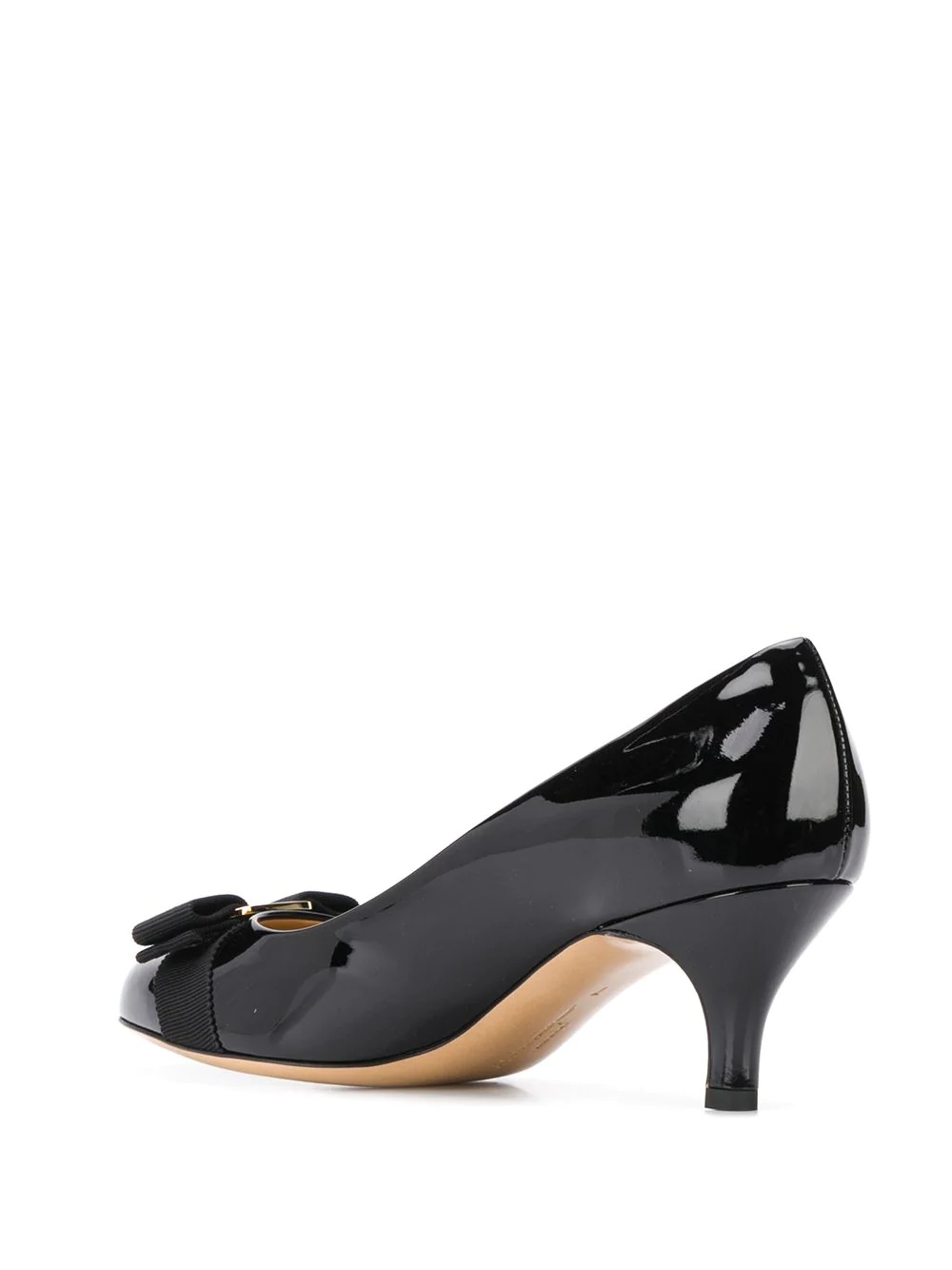 Vara bow mid-heel pumps - 3