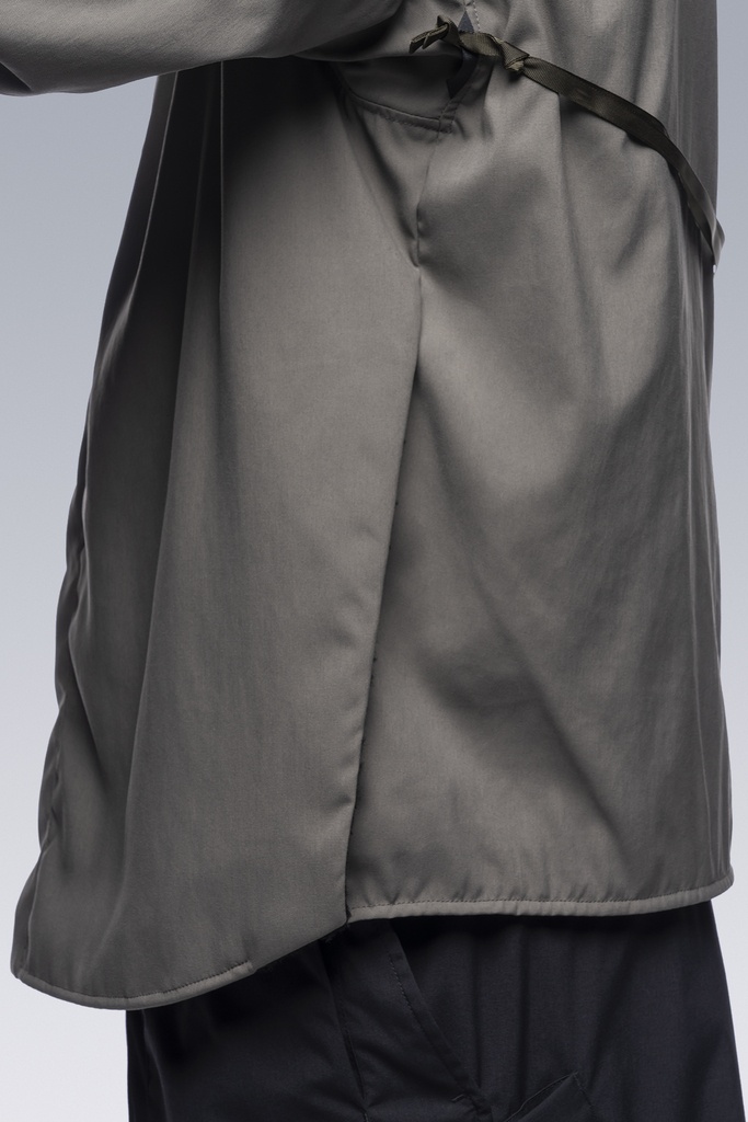 LA10-M Nylon Stretch Polartec® Alpha® Press Button Shirt Jacket Black - 15