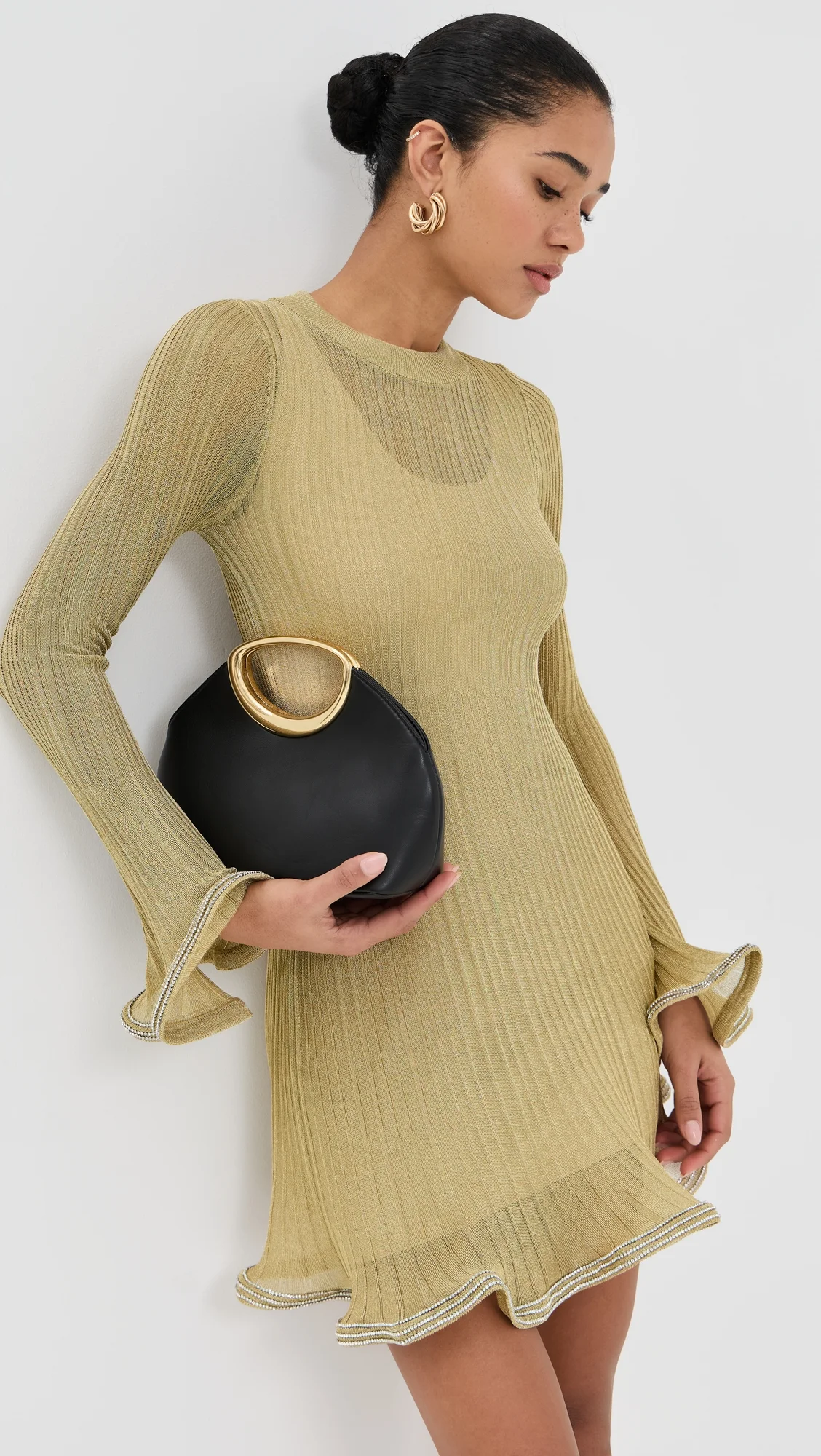 Zelda Long Sleeve Mini Dress - 1