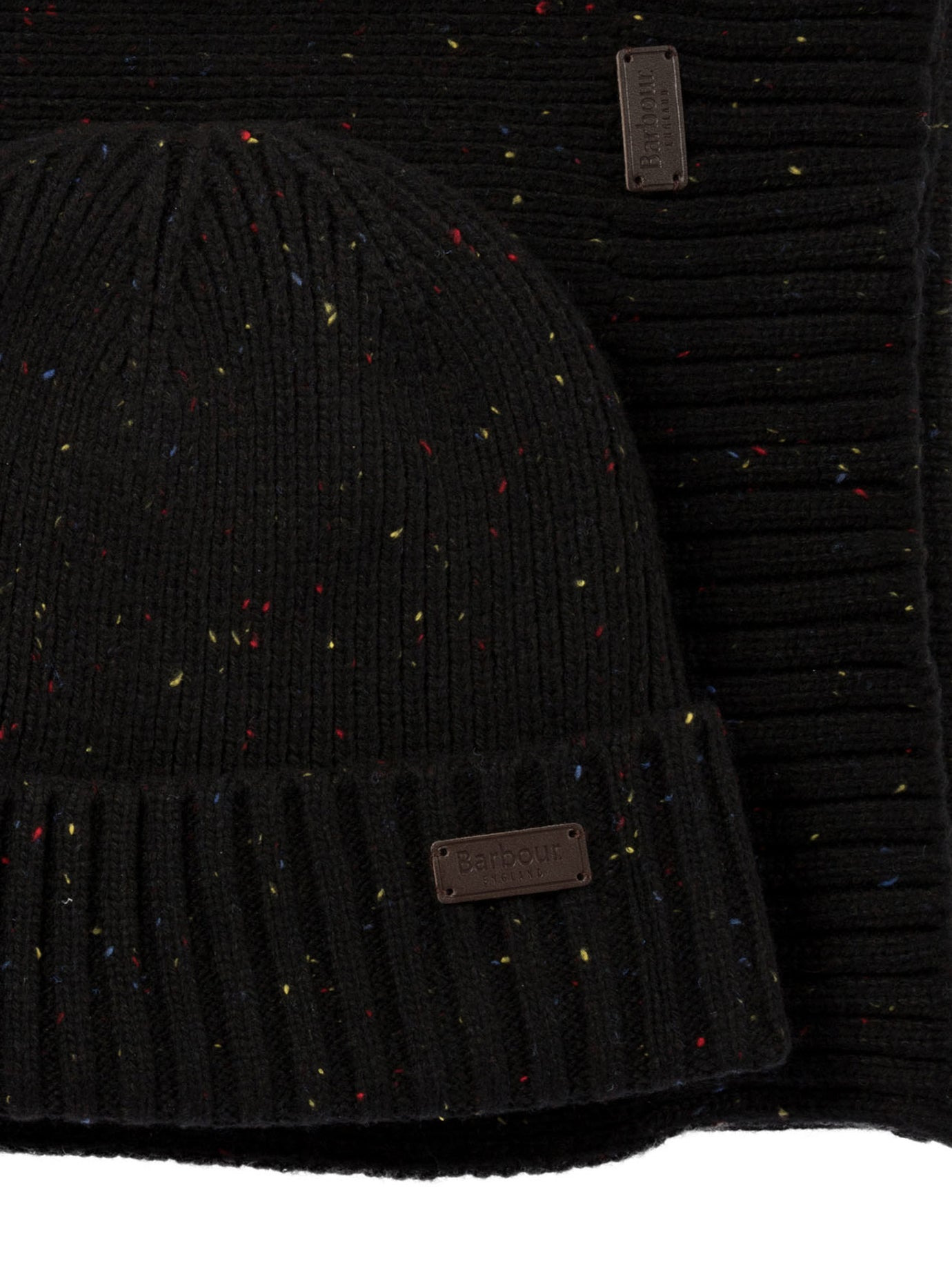 Barbour "carlton Fleck" Beanie & Scarf Set - 2