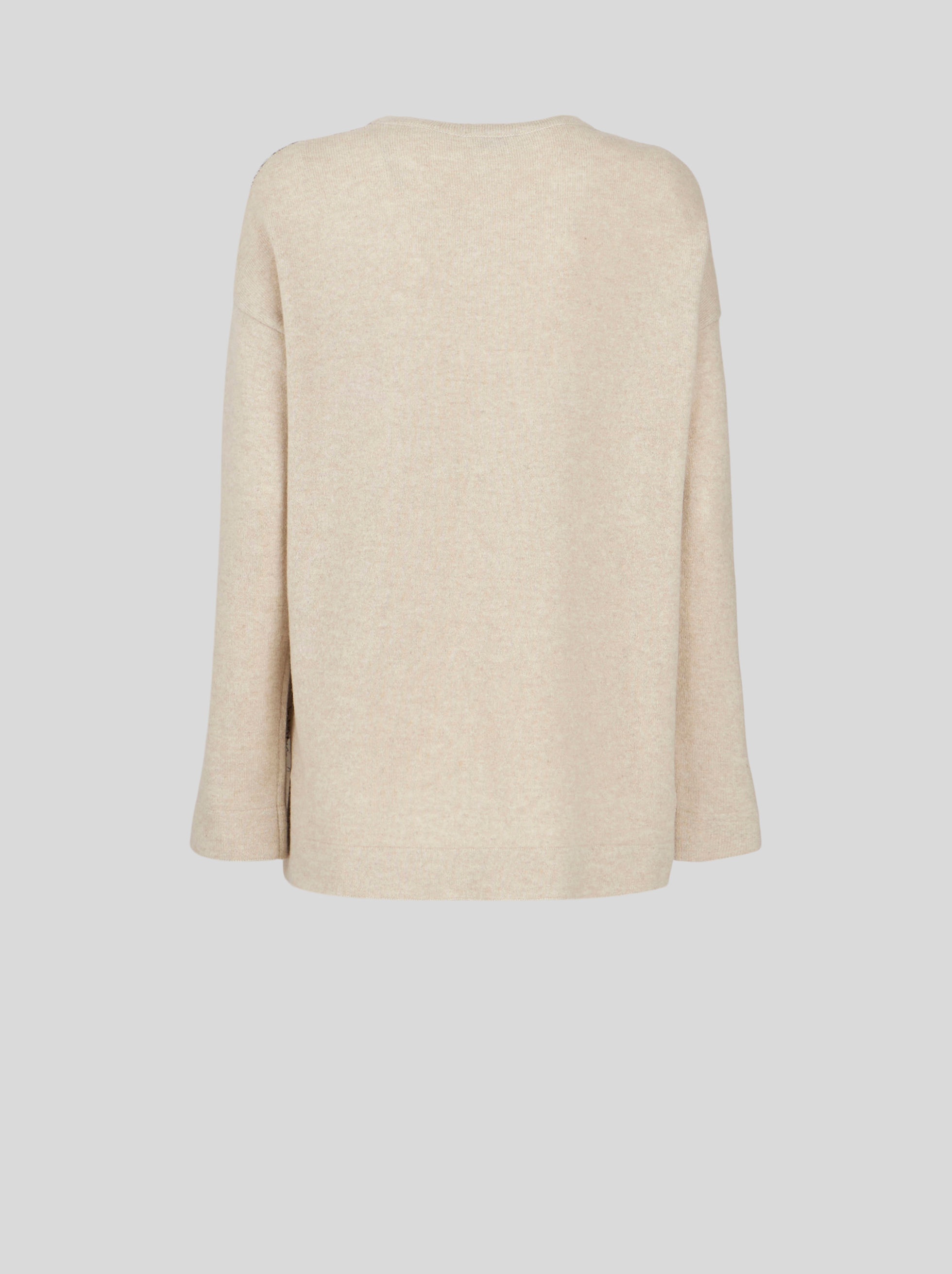 JUMPER WITH SILK INSERTS - 5