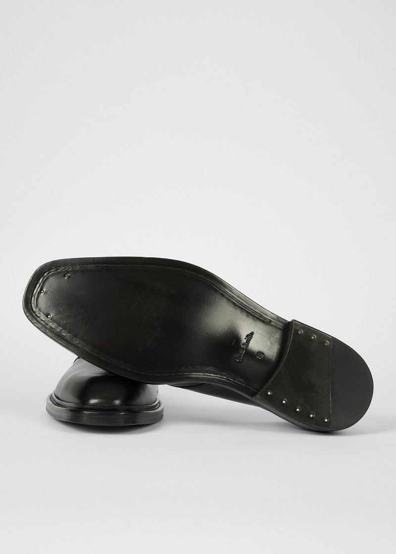 Paul Smith Black Leather 'Sheridan' Shoes outlook