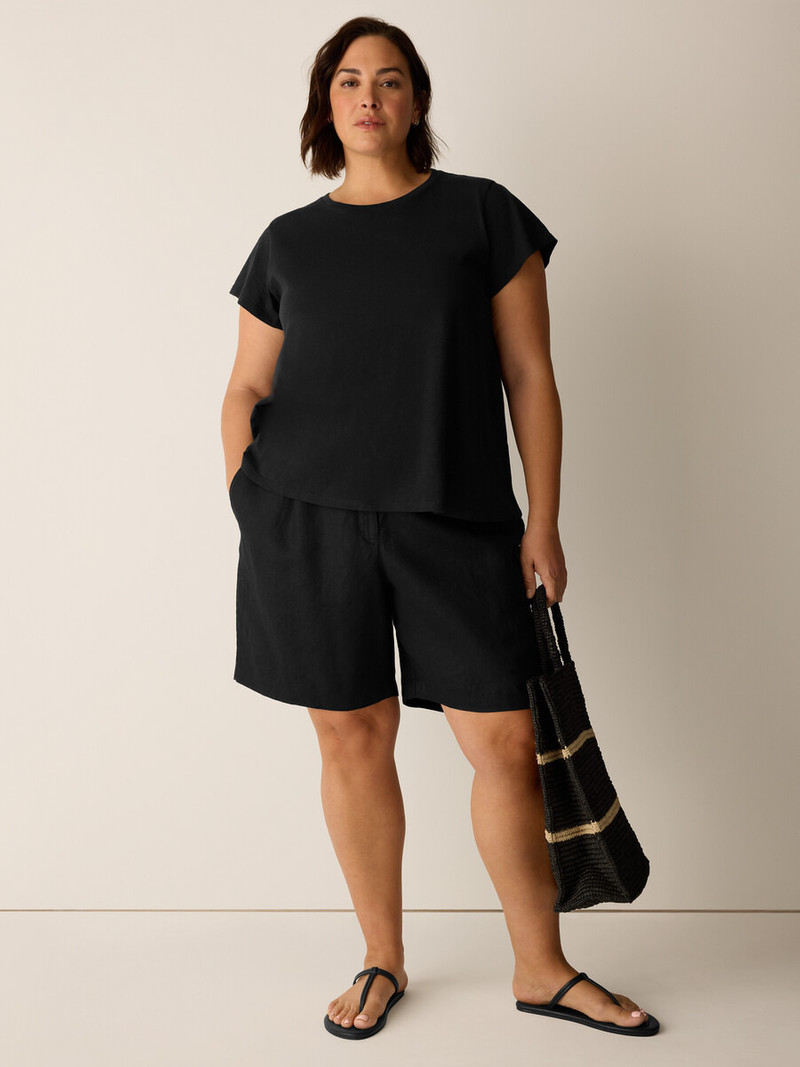 Organic Linen Shorts 6