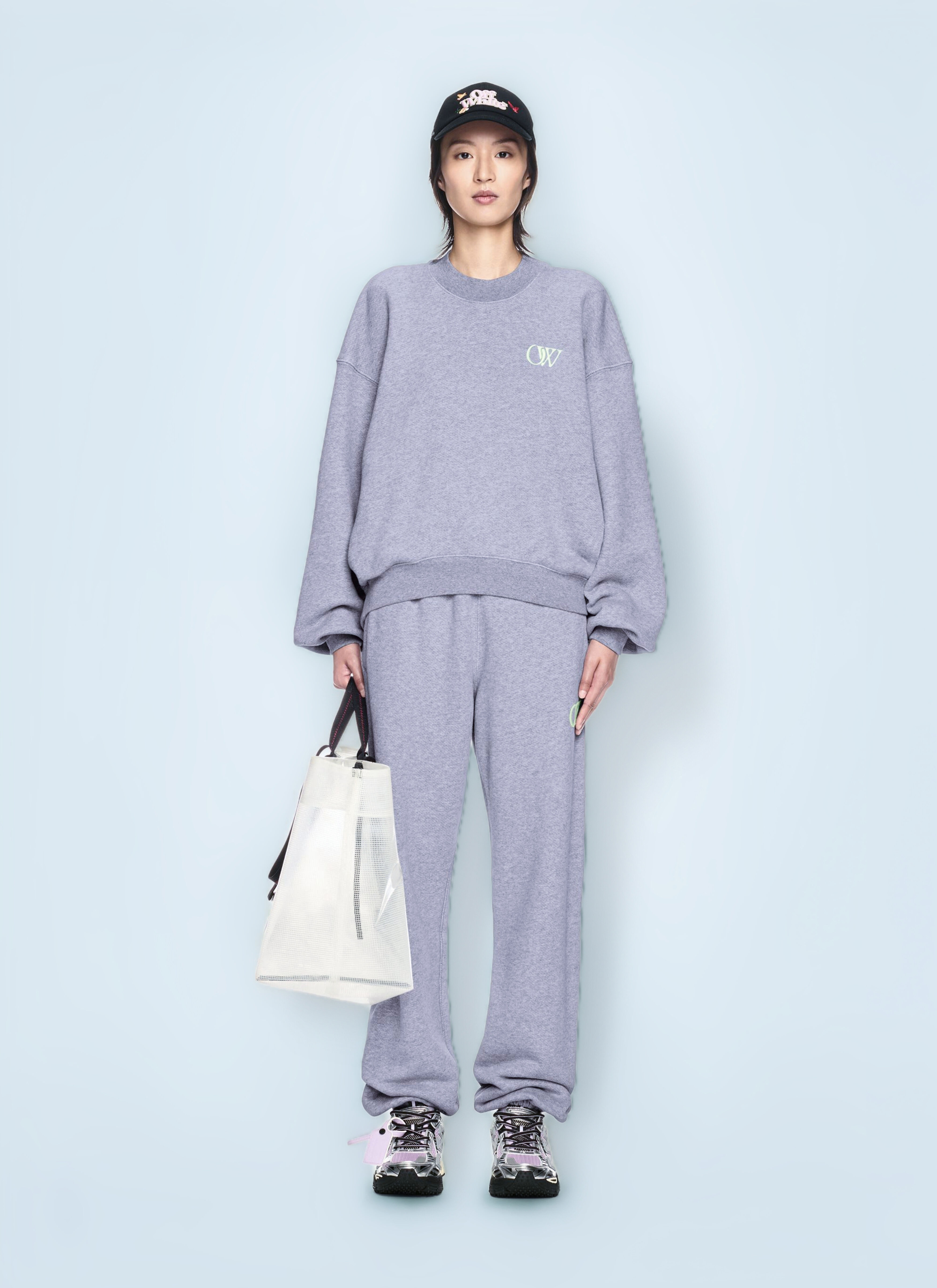 Embroidered Ow Sweatshirt - 1