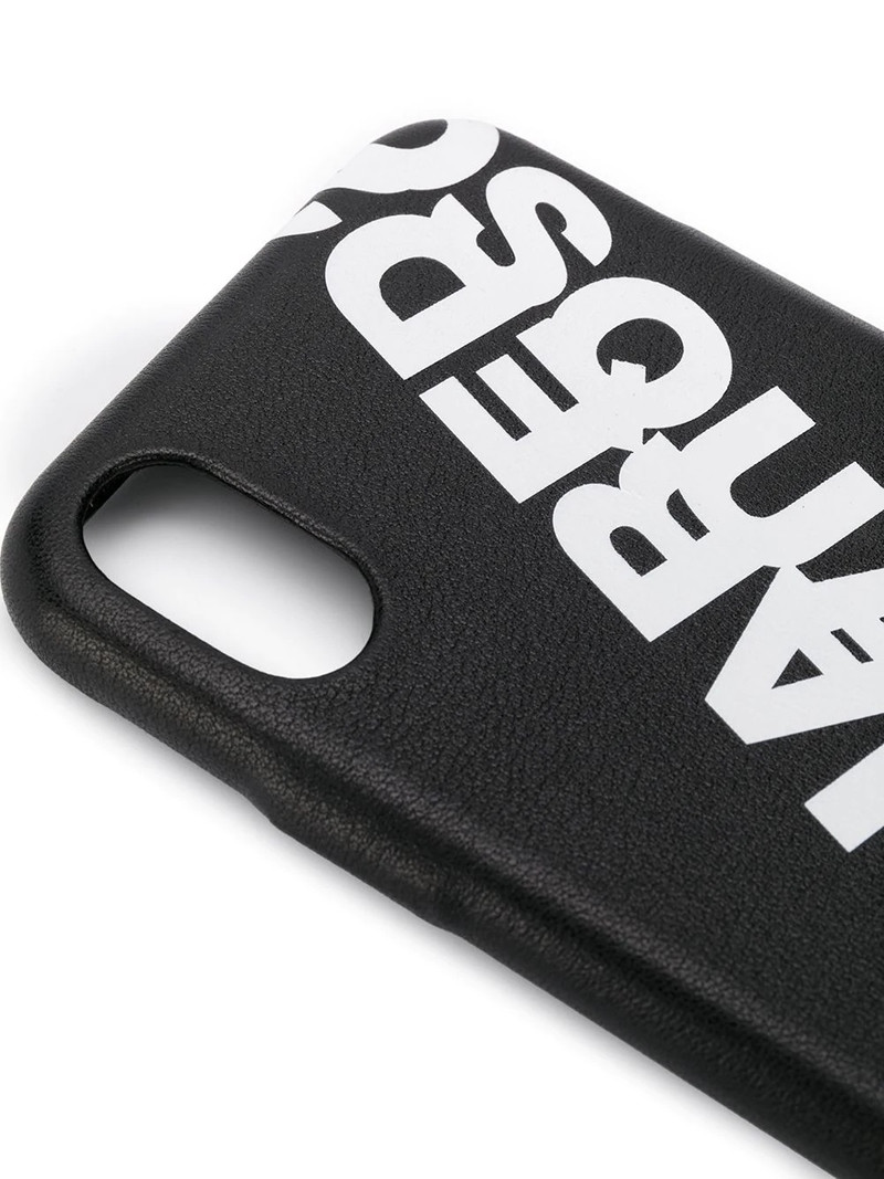 logo-print iPhone X case 3