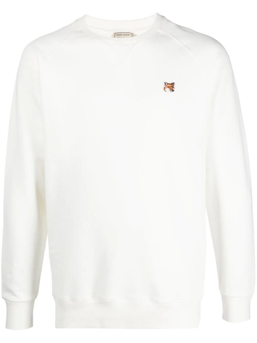 fox-patch sweatshirt - 1