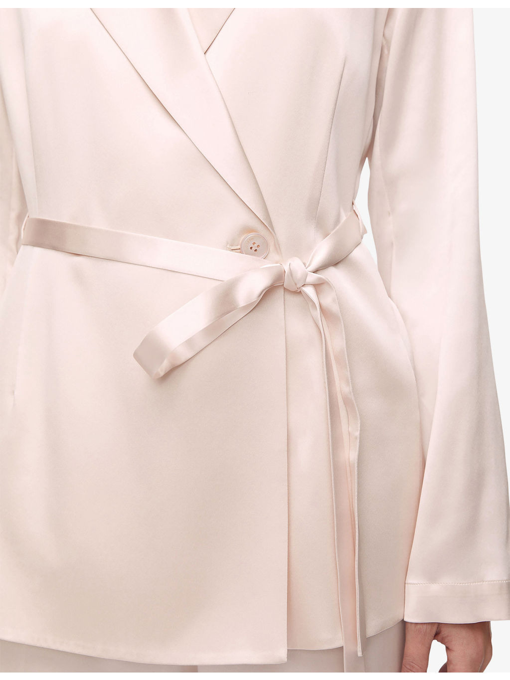 Joubert Double-Breasted Silk Jacket - 5