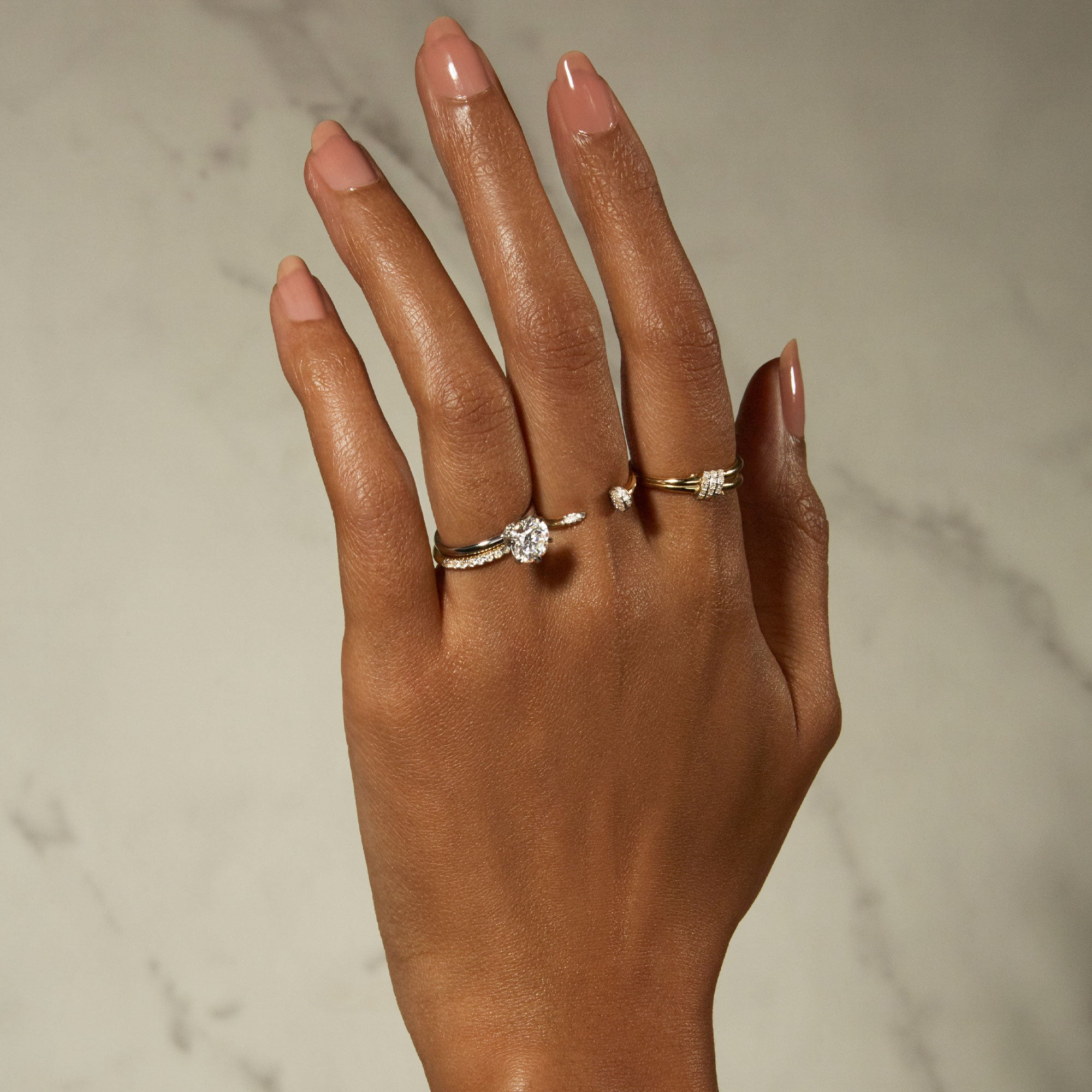 Fine Nailed It Pave Diamond Ring - 8