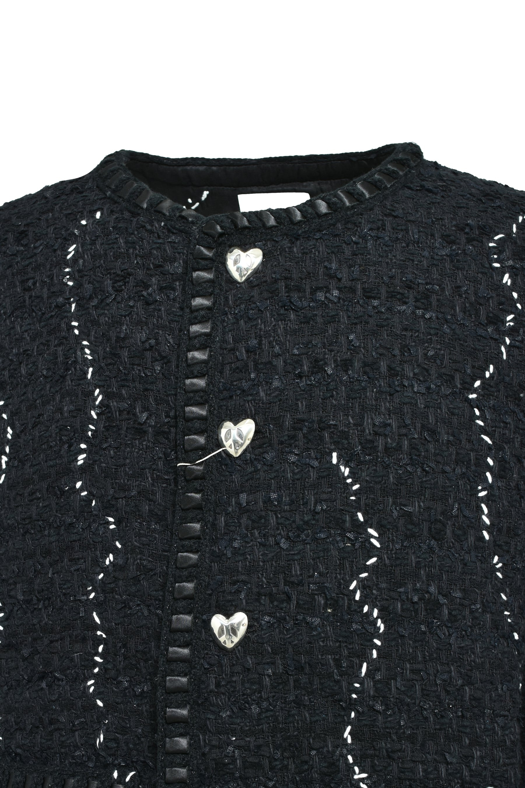 TWEED HOBO JACKET / BLK - 8
