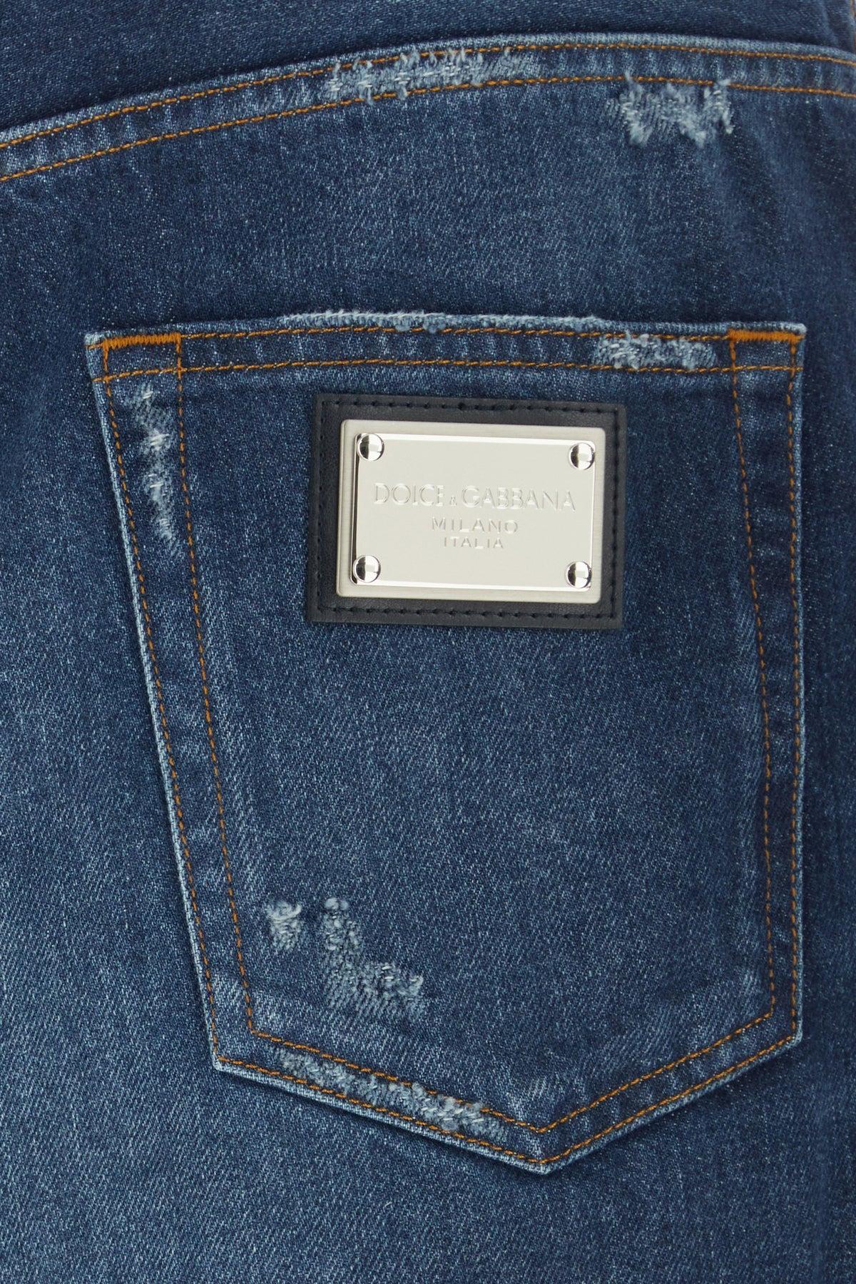 Denim bermuda shorts - 5