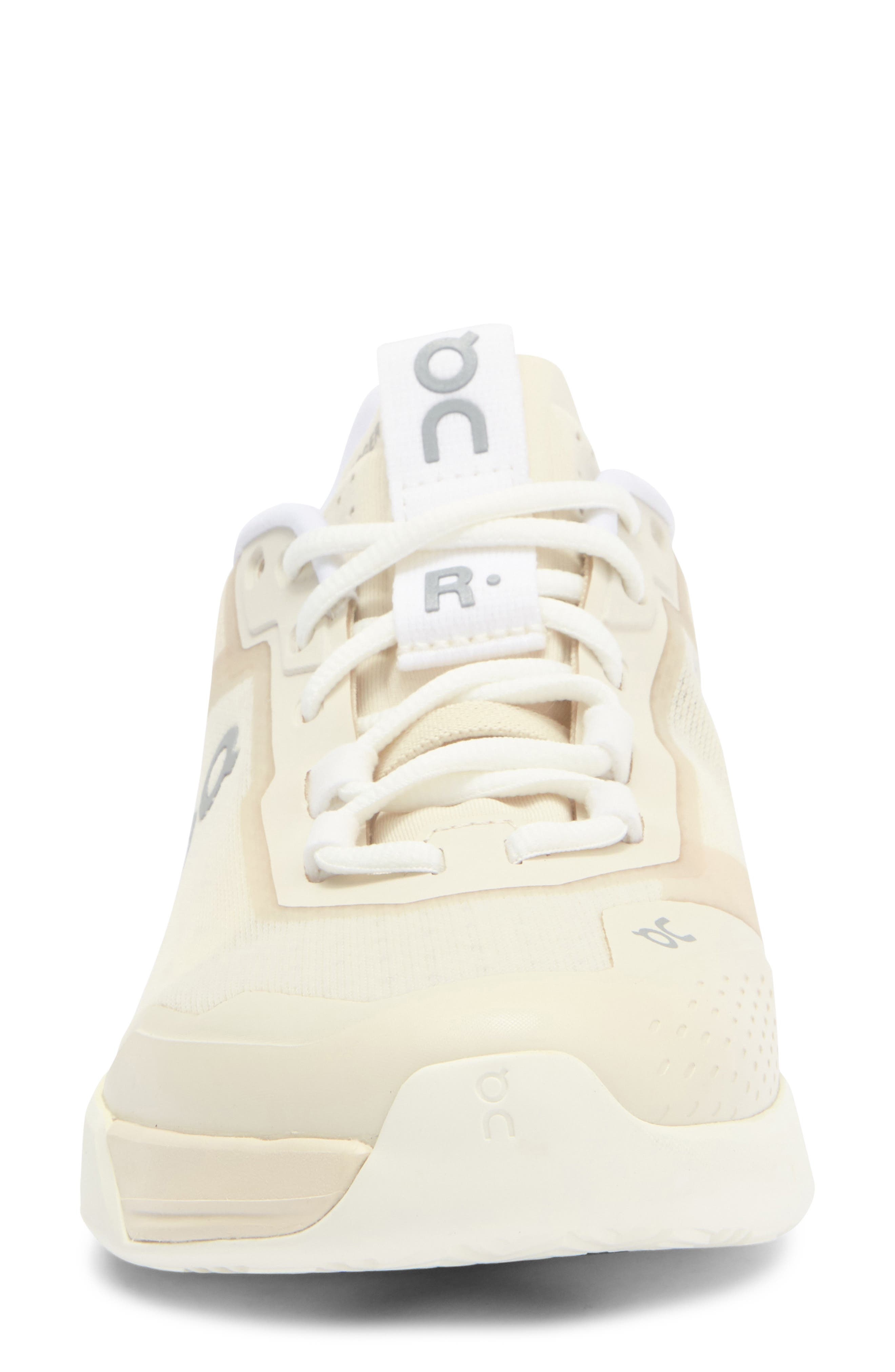 On THE ROGER Adv Pro Tennis Shoe in Cream/Limelight at Nordstrom - 4