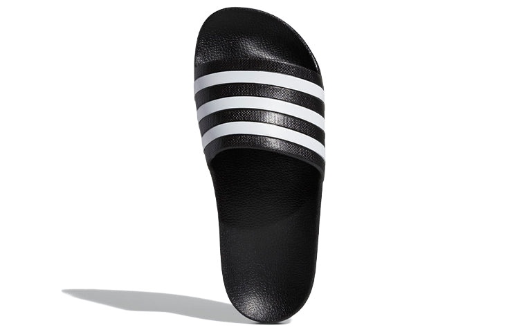 (WMNS) adidas Adilette Aqua Slides 'Black White' G28723 - 4