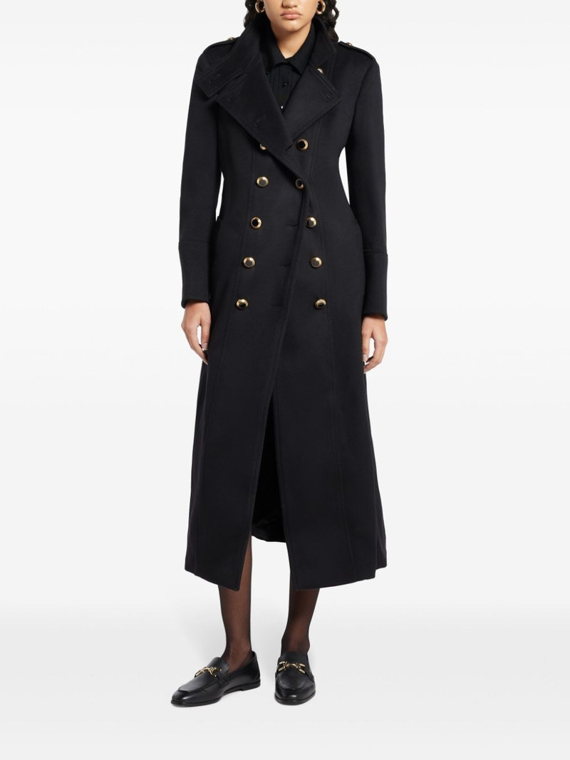 TOM FORD double-breasted long coat outlook