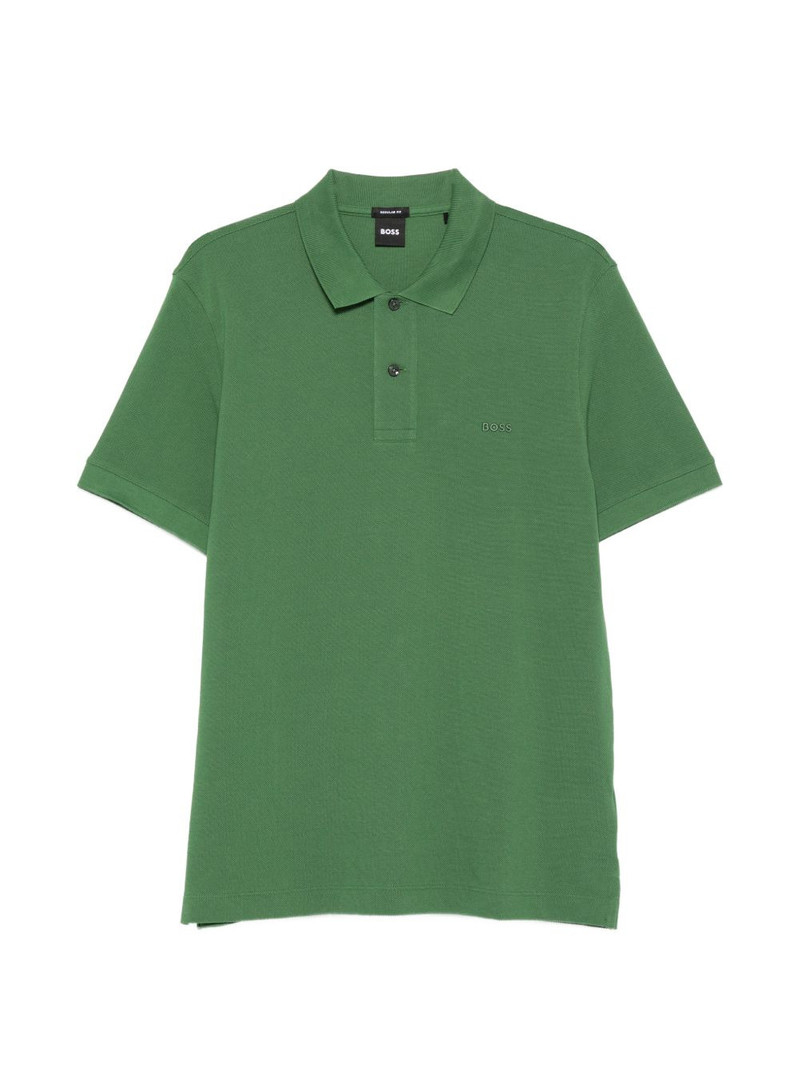 Pallas button embroidered polo shirt 1