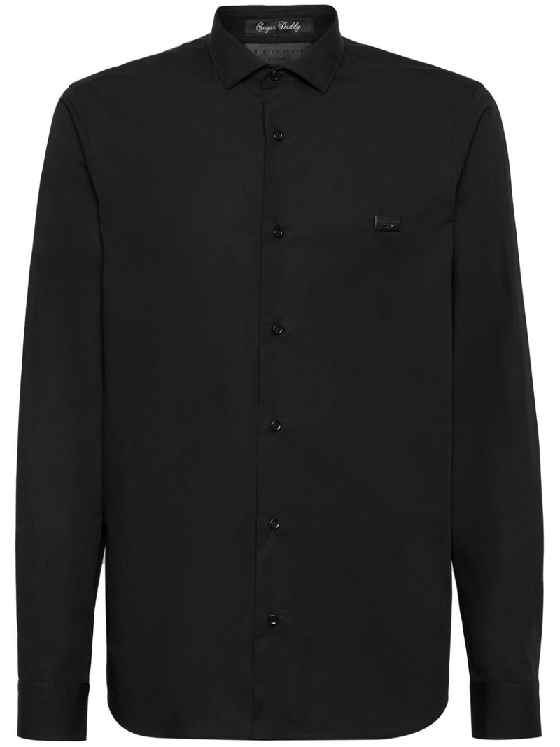 tiger-print crystal-embellished shirt 1
