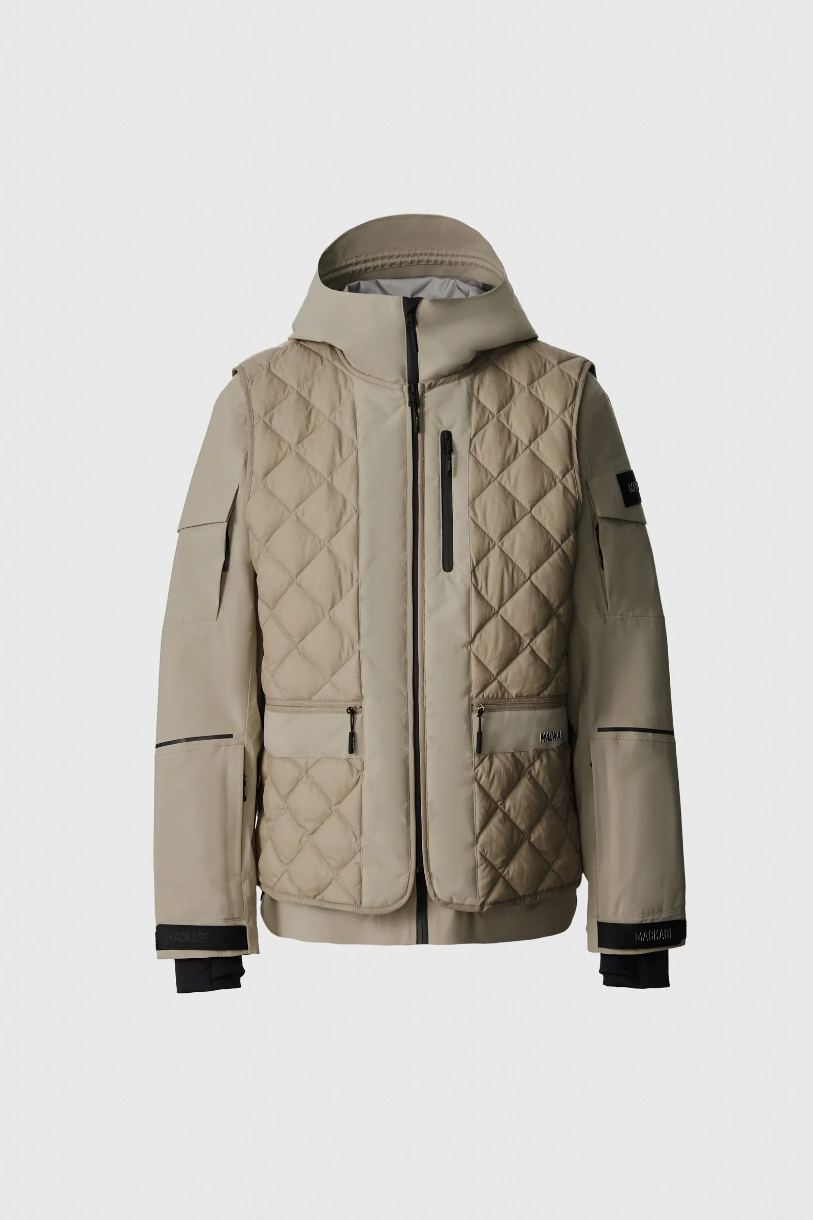 CALLAHAN 3-in-1 Ski Jacket with Removable Vest - 1