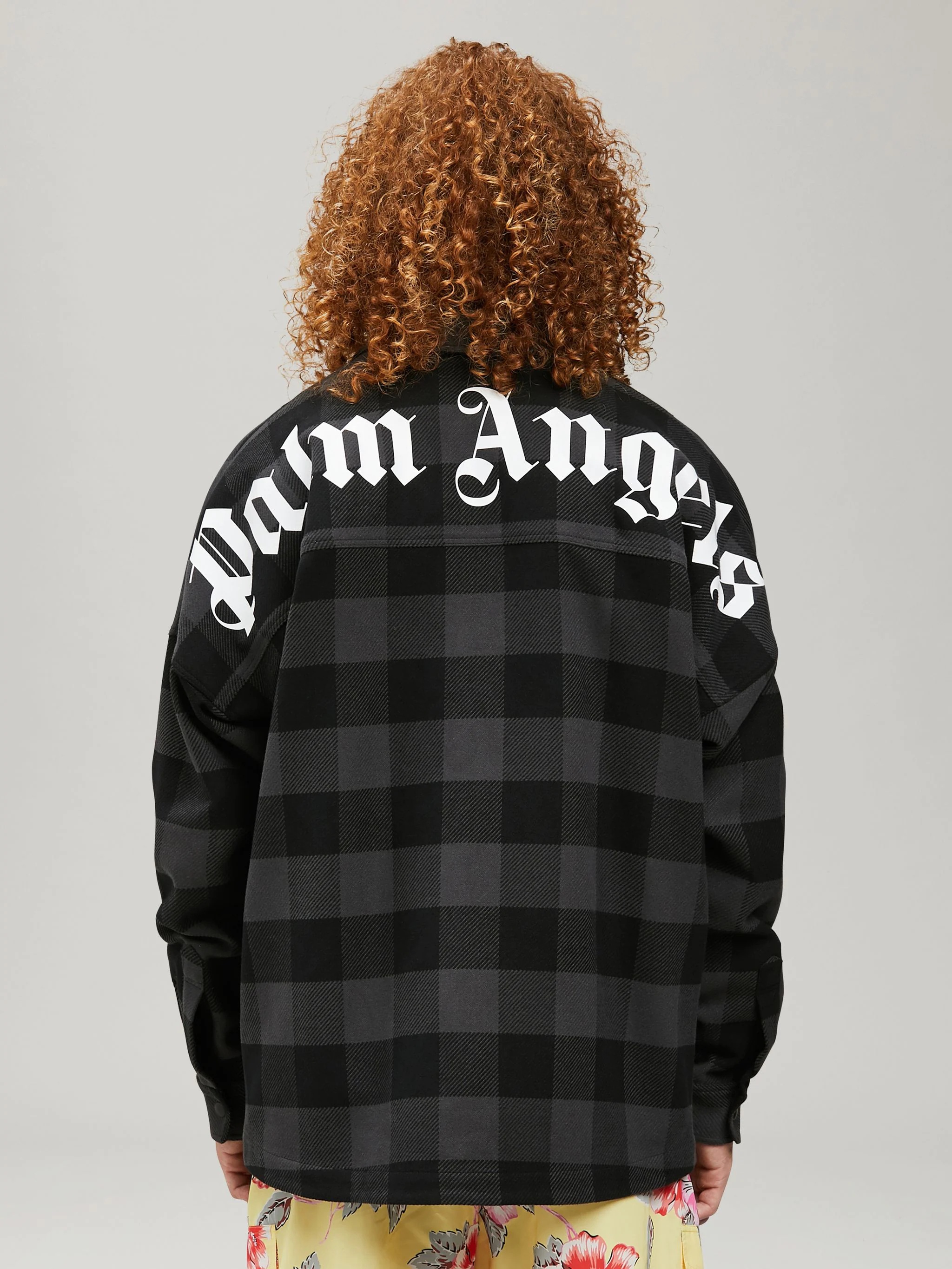 CURVED LOGO CHECKED SHIRT - 5