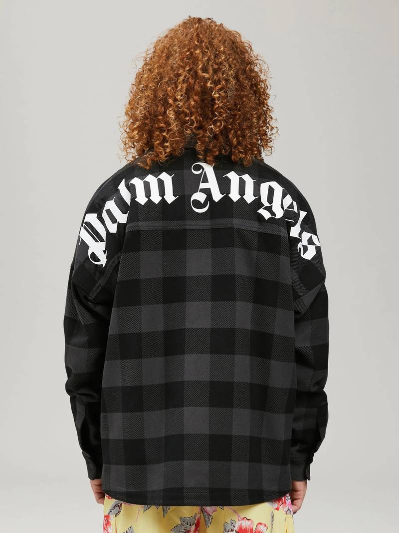 큐비드 로고 CHECKED SHIRT 5