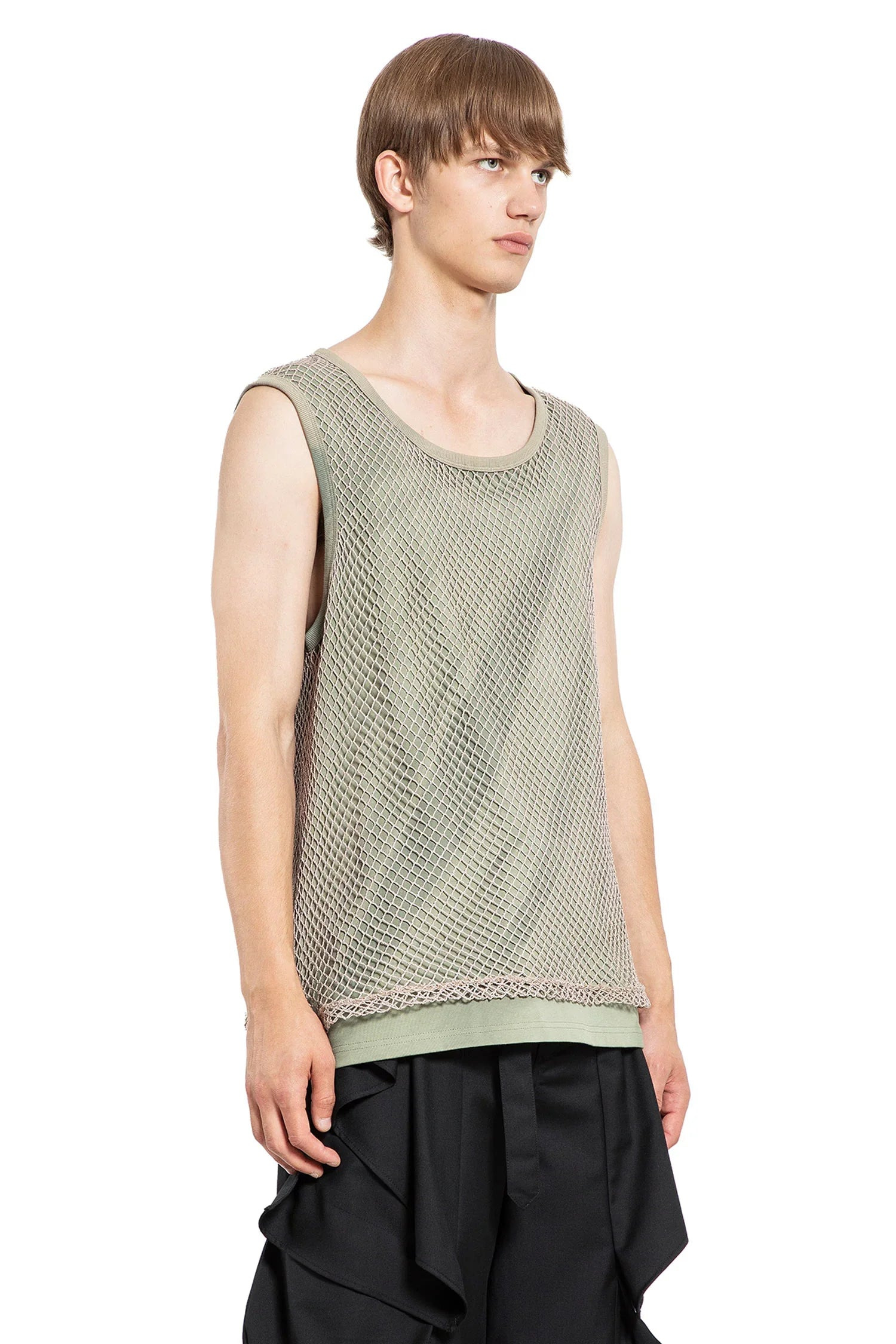 Sunbleached-Layered-Mesh-Tank-Top - 2