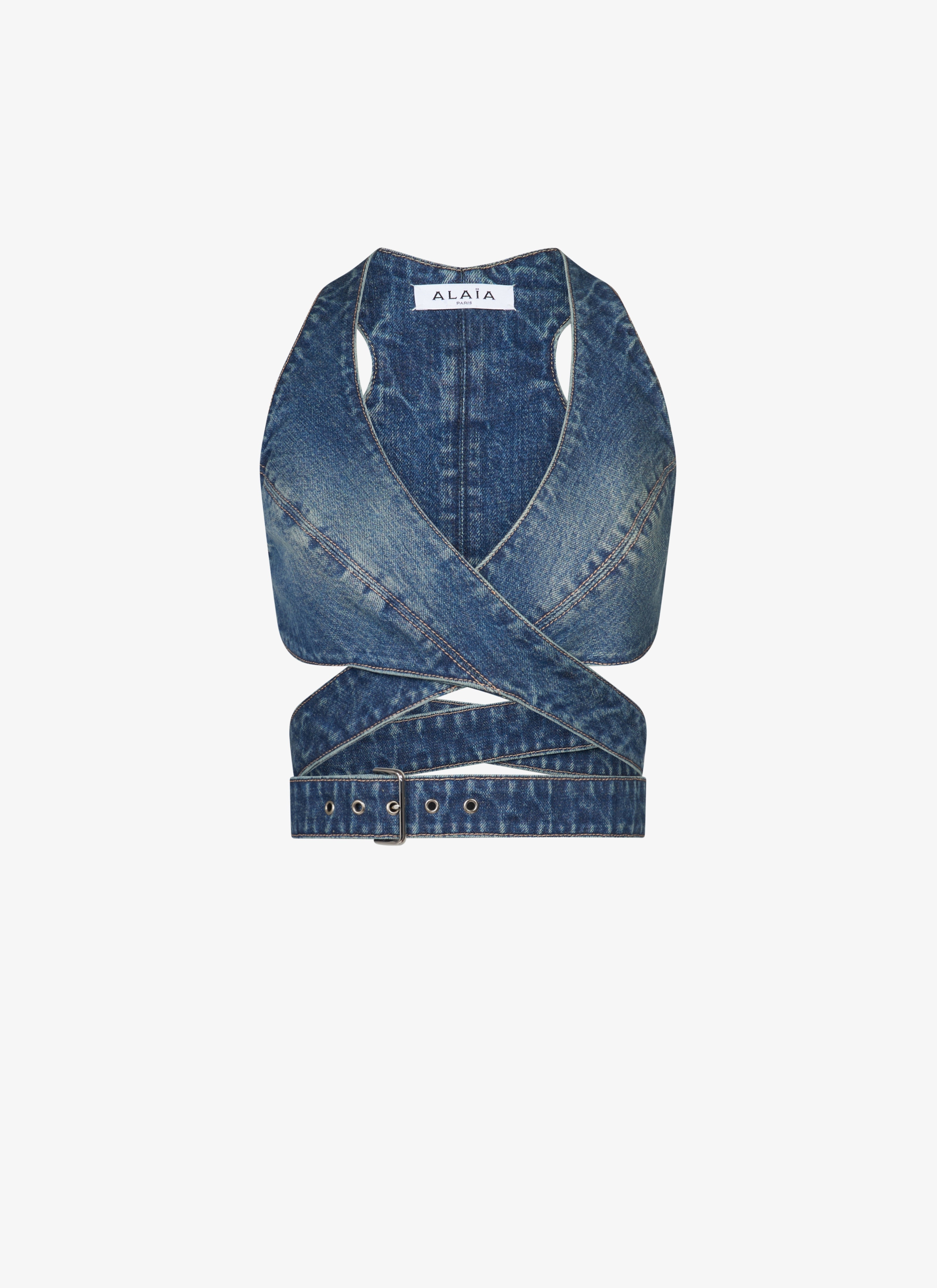 Hooded denim body