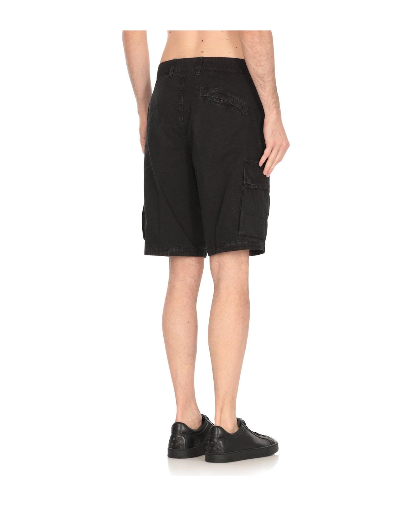 Compass Patch Bermuda Shorts - 2