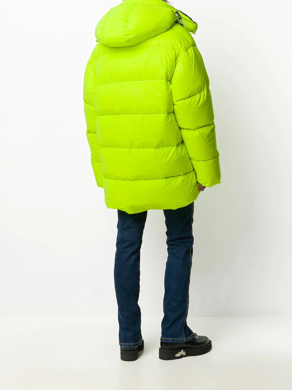 oversized down puffer coat - 4