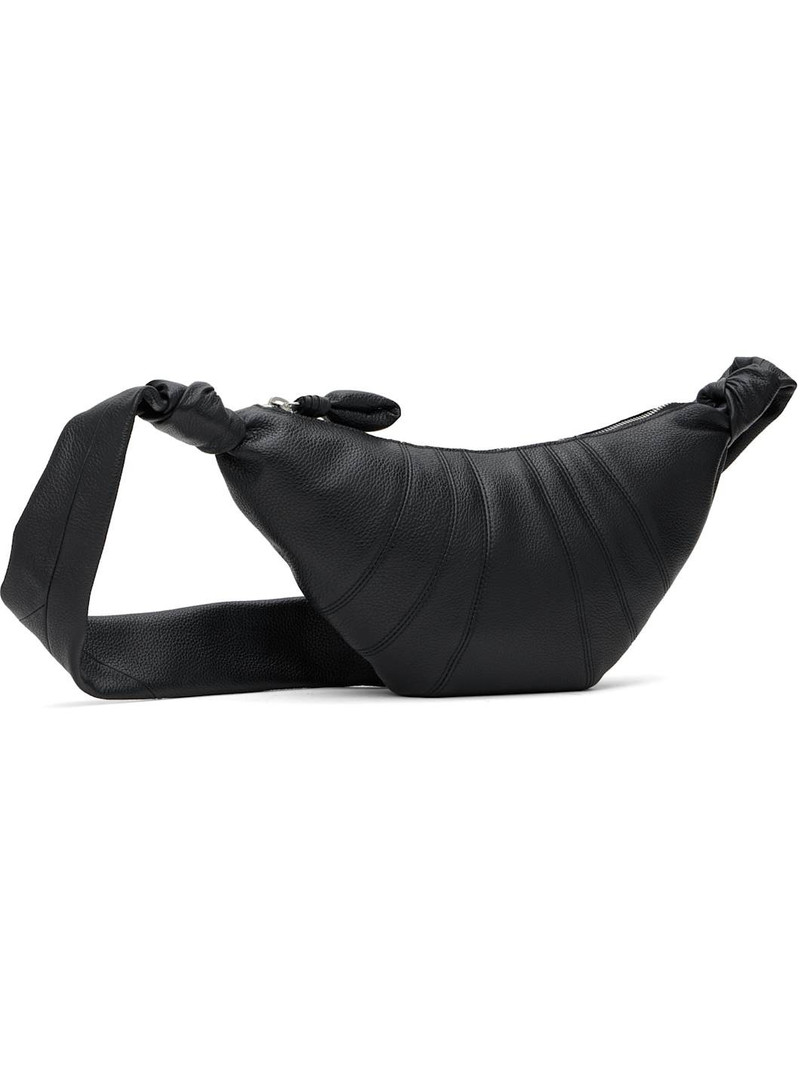 Lemaire Black Small Croissant Bag outlook