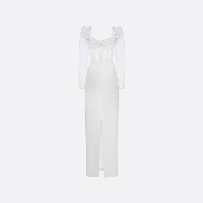 EVENING DRESS WITH BUSTIER 2