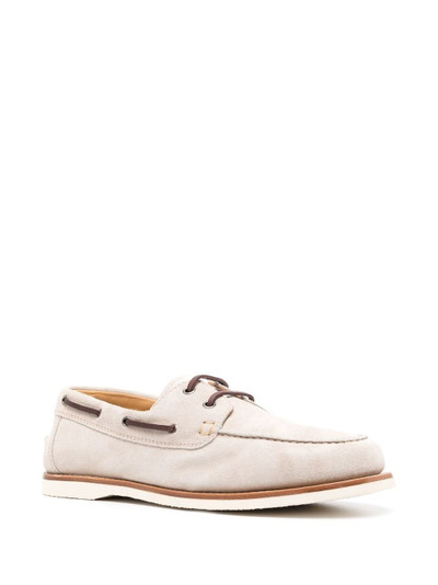 Brunello Cucinelli lace-up loafer outlook