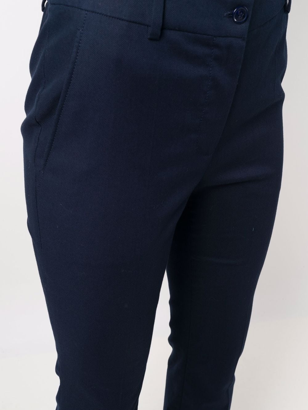 high-rise flared trousers - 8