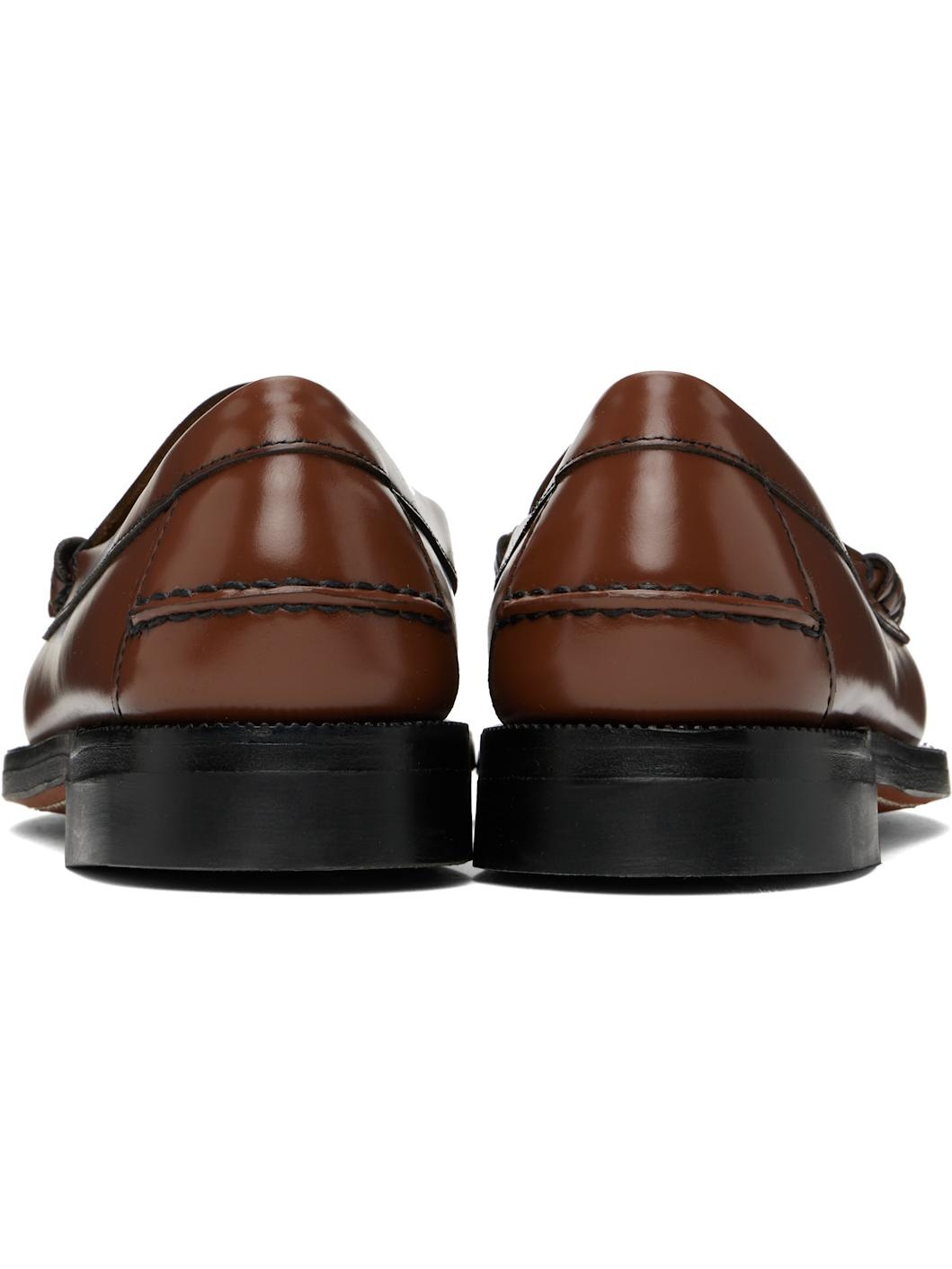 Brown Classic Dan Loafers - 2