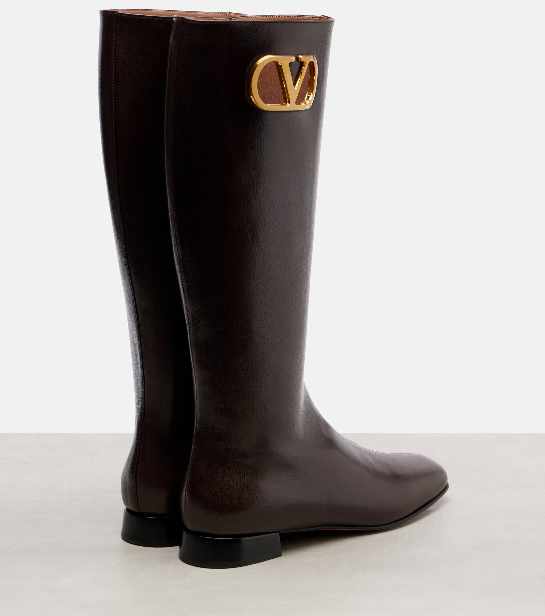 VLogo Signature leather boots - 2