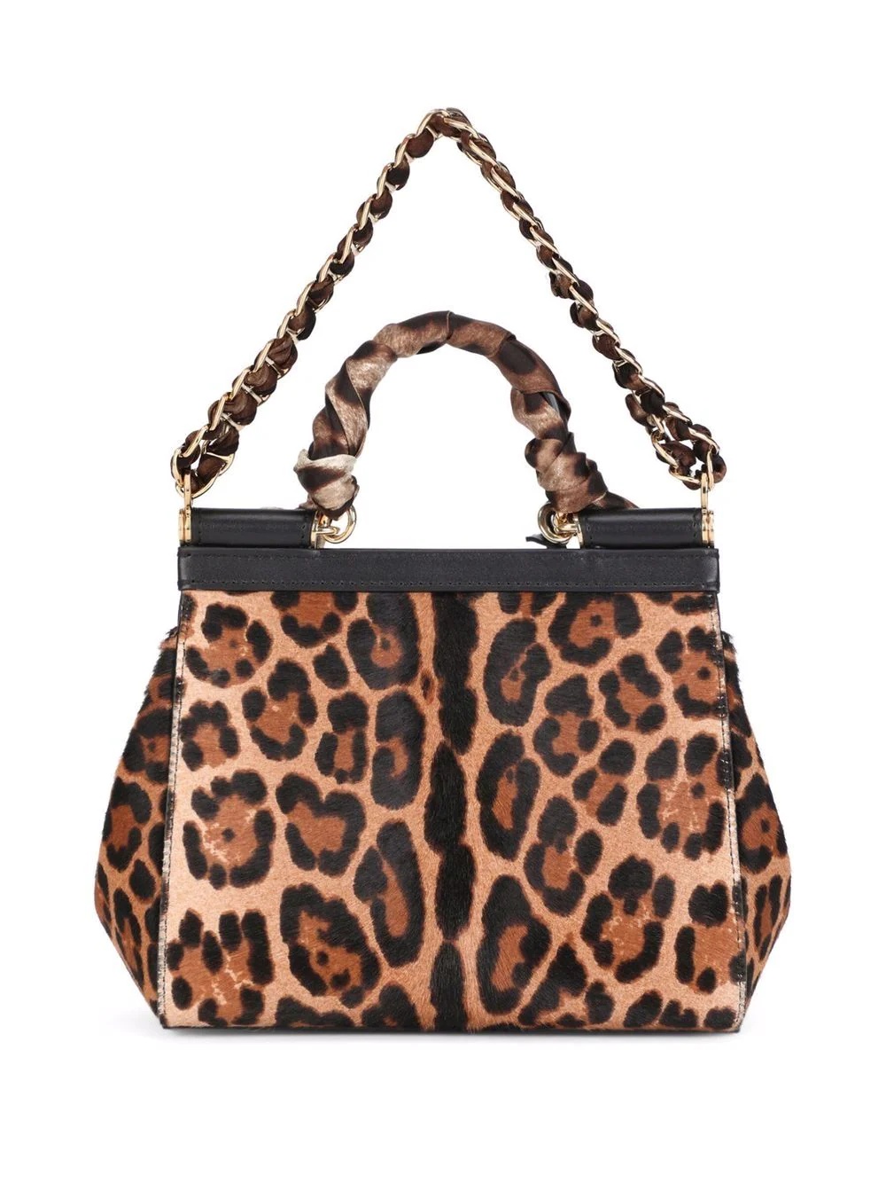 leopard-print Sicily shoulder bag - 3