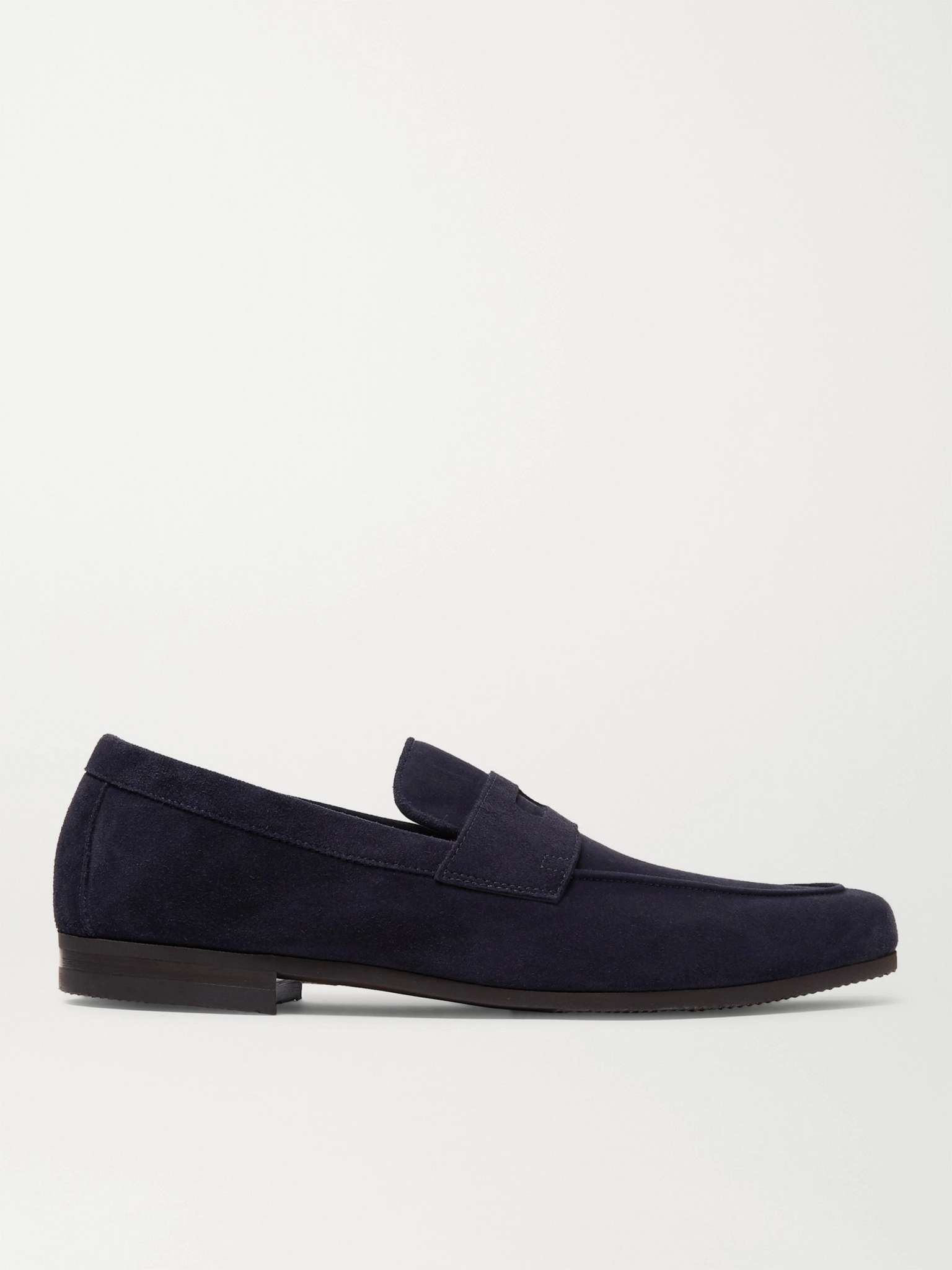 Lopez Suede Penny Loafers - 1