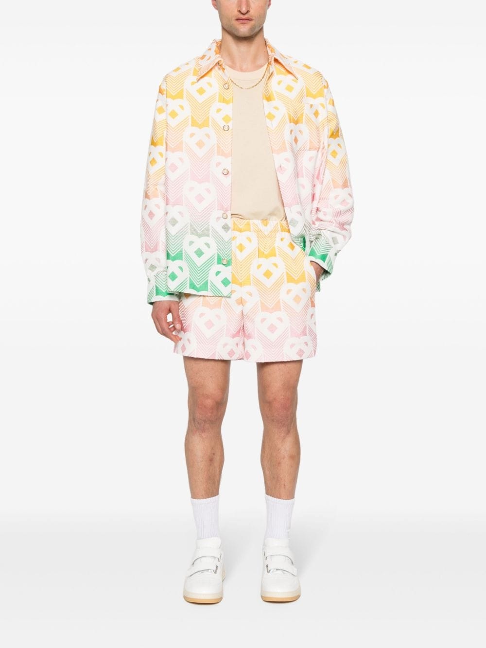terrycloth-effect shorts - 2