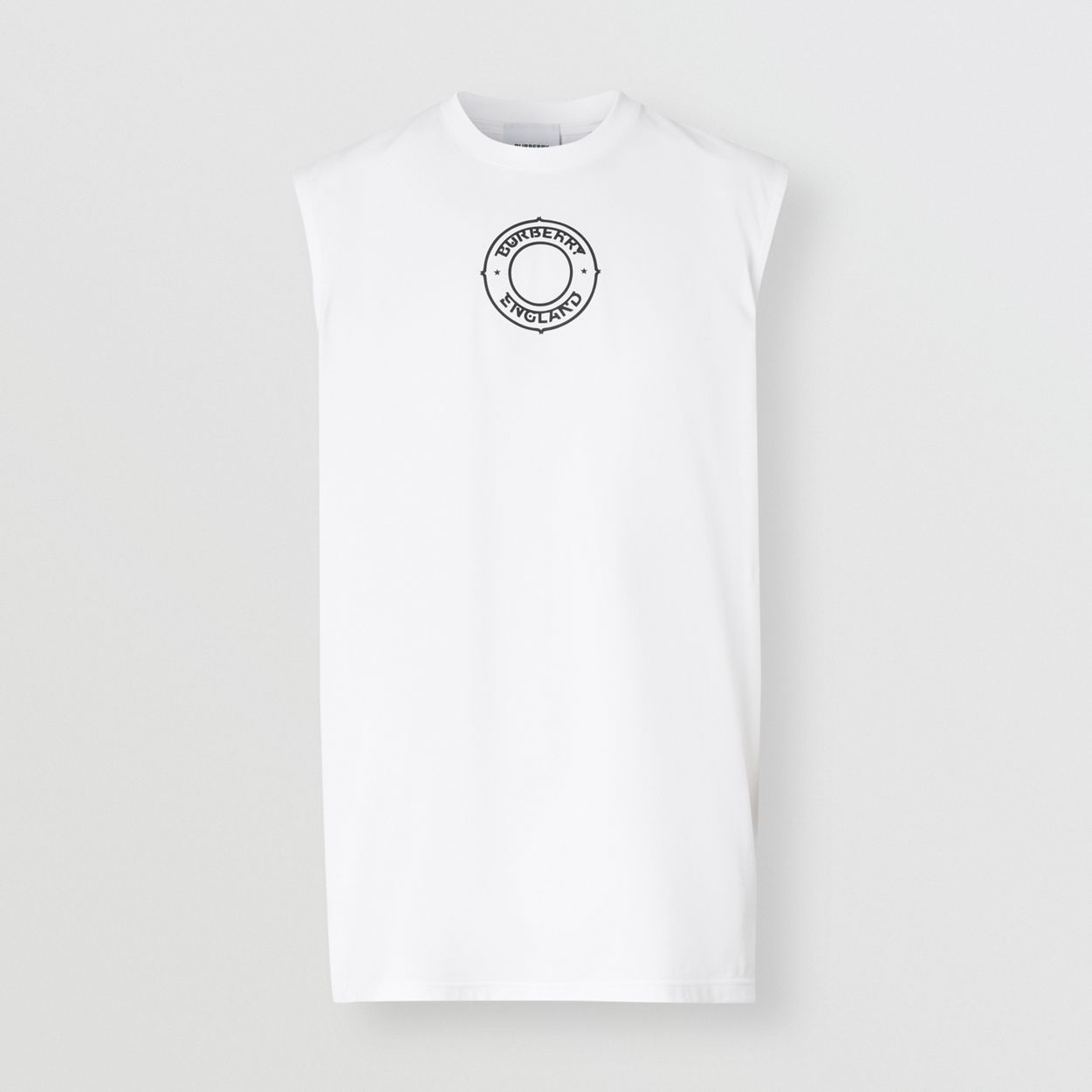 Logo Graphic Print Cotton Vest - 1